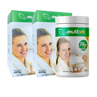 Combo 02 Multvit Fiber7 Pó - Suplemento De Fibra Alimentar em Oferta na Shopee