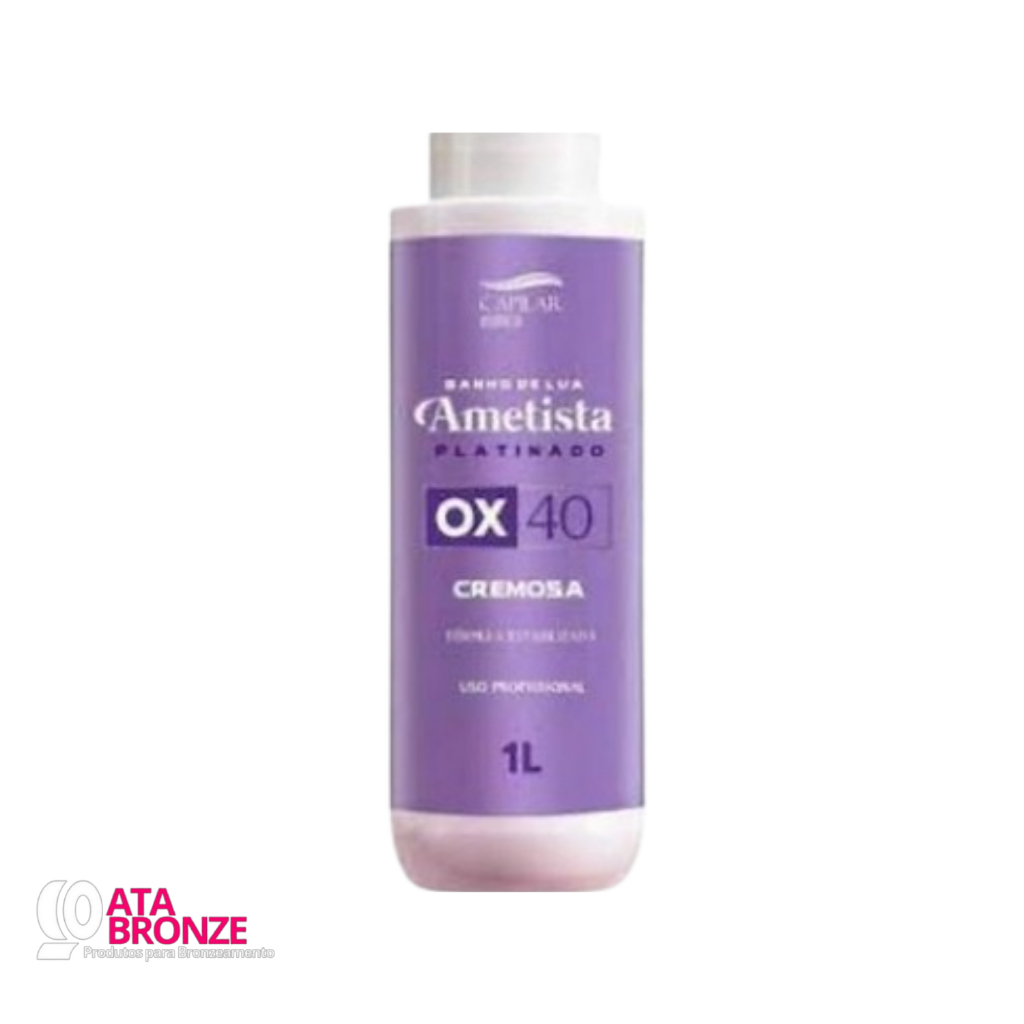 ÁGUA OXIGENADA AMETISTA 40 VOL 1L SHOW BRONZE em Oferta na Shopee