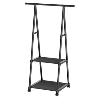 Cabideiro Suporte Para Com Roupa Rodinha Giratória 155cm Compacto Elegante