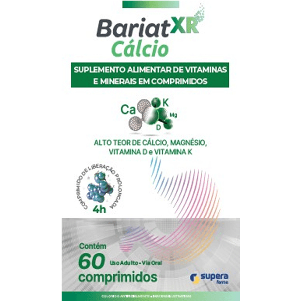 BARIAT XR CALCIO C/60 COMPRIMIDOS
