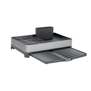 Escorredor de Louça Tramontina Aço Inox C/Bandeja Coletora Polipropileno e Porta Talheres 61537300 em Oferta na Shopee