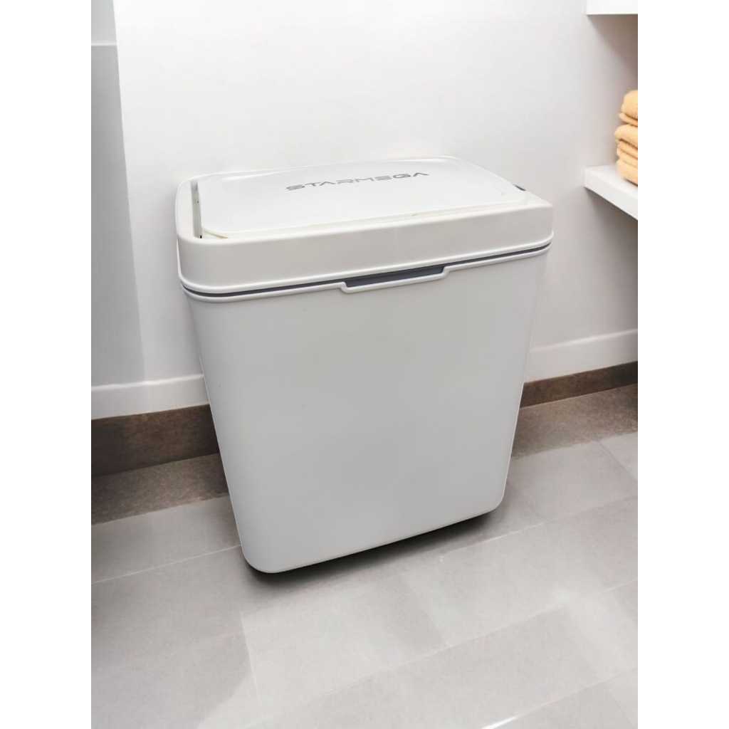 Lixeira Sensor Automática Inteligente de Banheiro Cozinha Escritório 15Litros em Oferta na Shopee