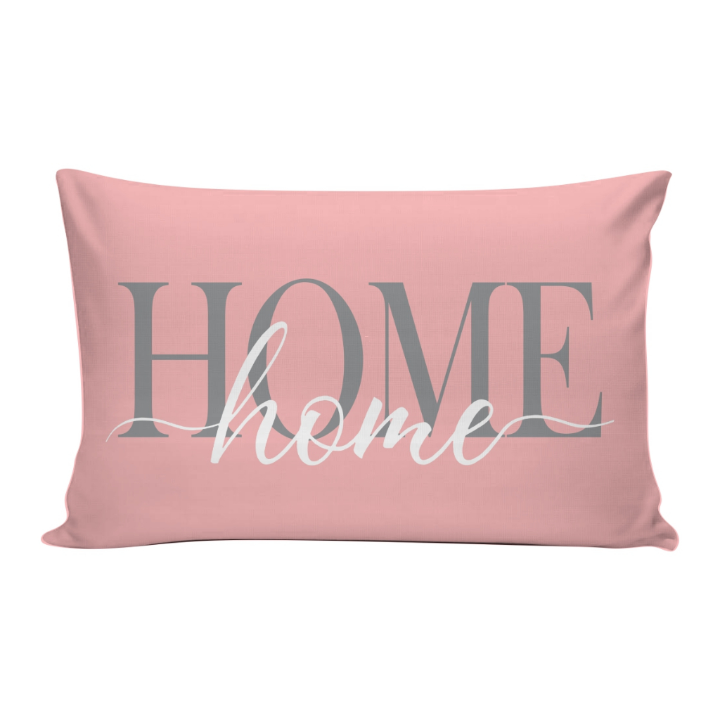 Almofada Baguete Retangular Estampada – Home, Love, Gratidão e Amor Mora Aqui 0,50cm x 0,30cm em Oferta na Shopee