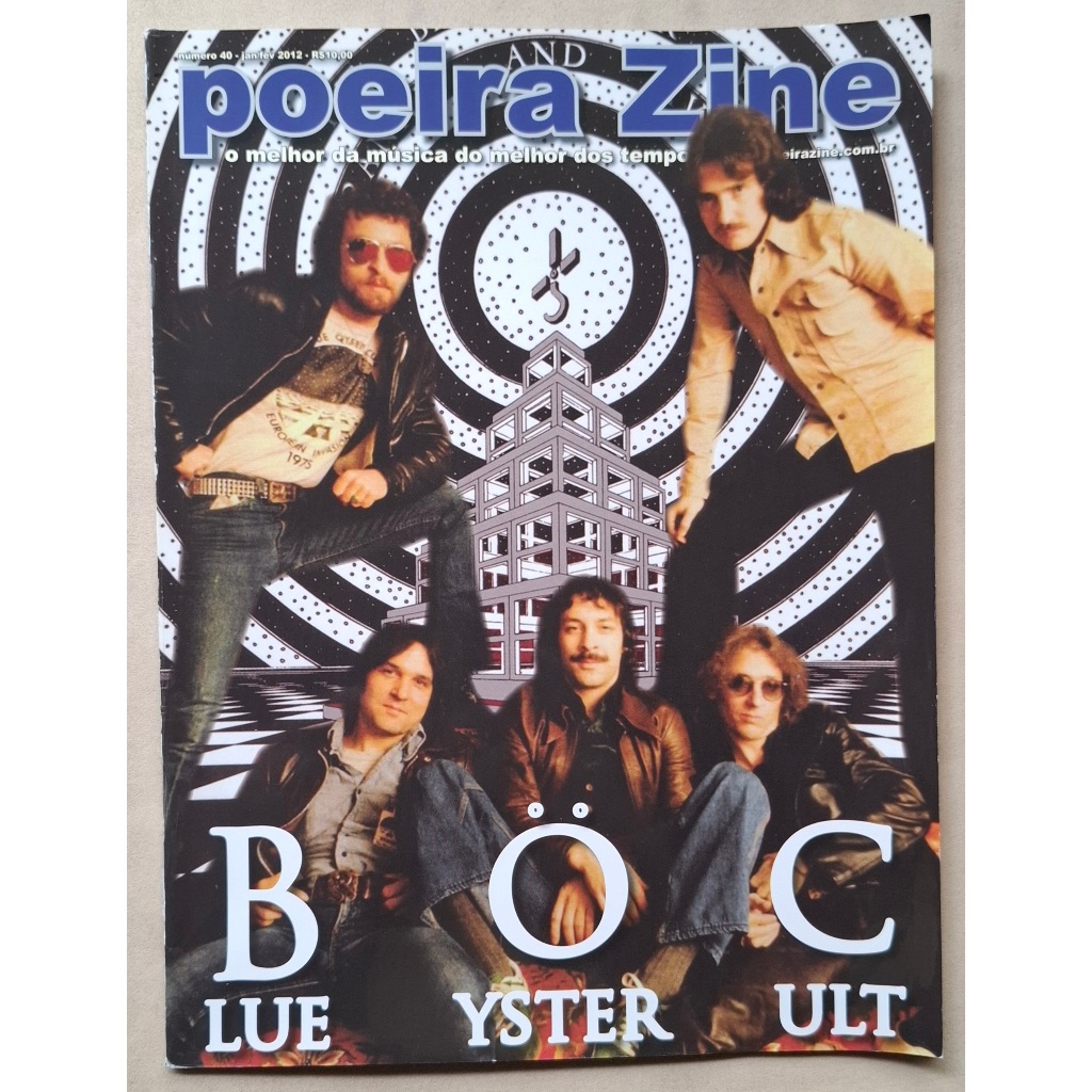 REVISTA POEIRA ZINE 40 BLUE OYSTER CULT FEV 2012