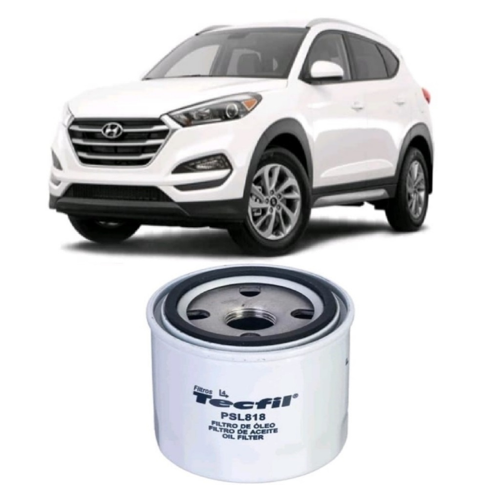Filtro Óleo Hyundai Ix35 2.0 Tecfil PSL818 em Oferta na Shopee