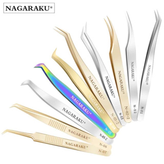 Pinça Nagaraku De Alta Precisão Volume Russo e Cílios ENVIO IMEDIATO em Oferta na Shopee