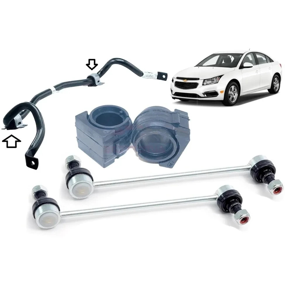 Kit de reparo da barra estabilizadora dianteira Bieleta e Bucha GM CHEVROLET Cruze 2012 2013 2014
