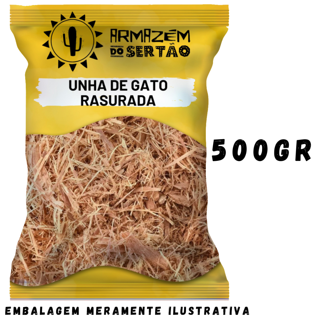 Chá de Unha de Gato 100% Natural 500GR - 250GR