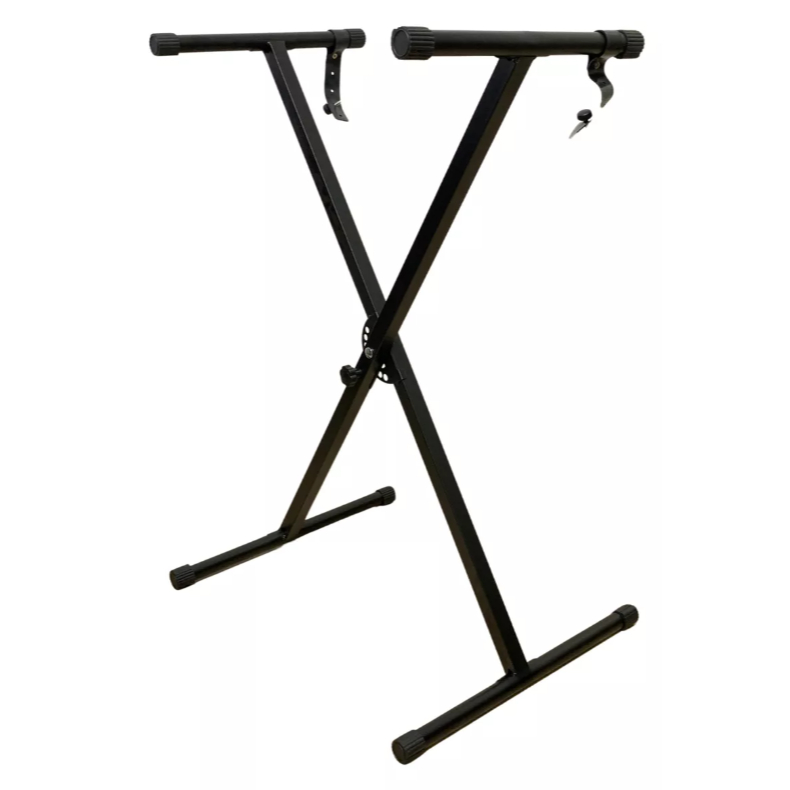 Suporte para Teclado Musical Universal 1 X até 15Kg e 2 X até 30Kg Estante Pedestal 7 Níveis