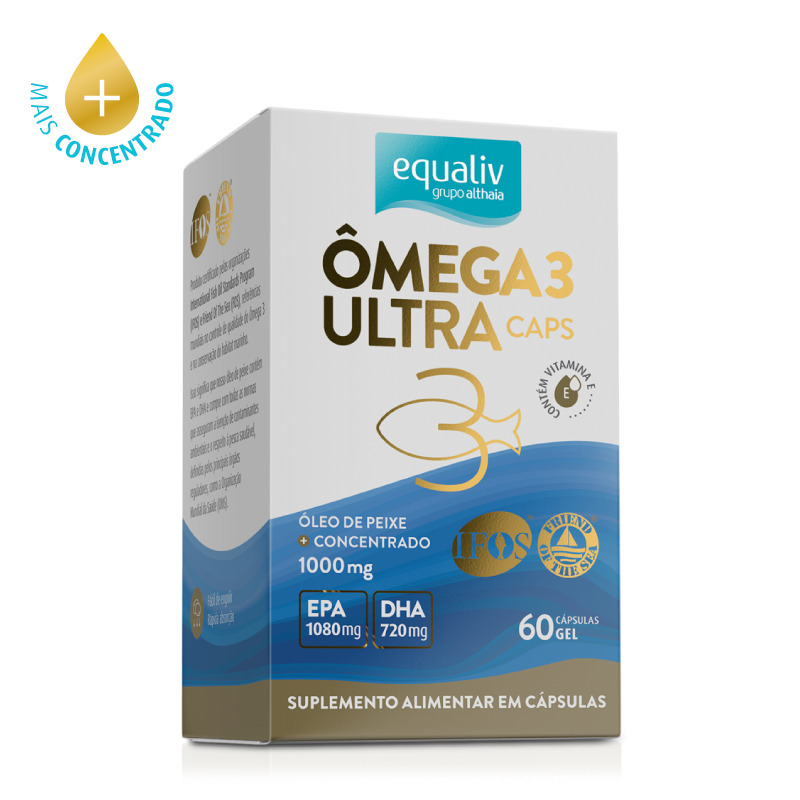 Ômega 3 Ultra Caps - 60 Cápsulas em Oferta na Shopee