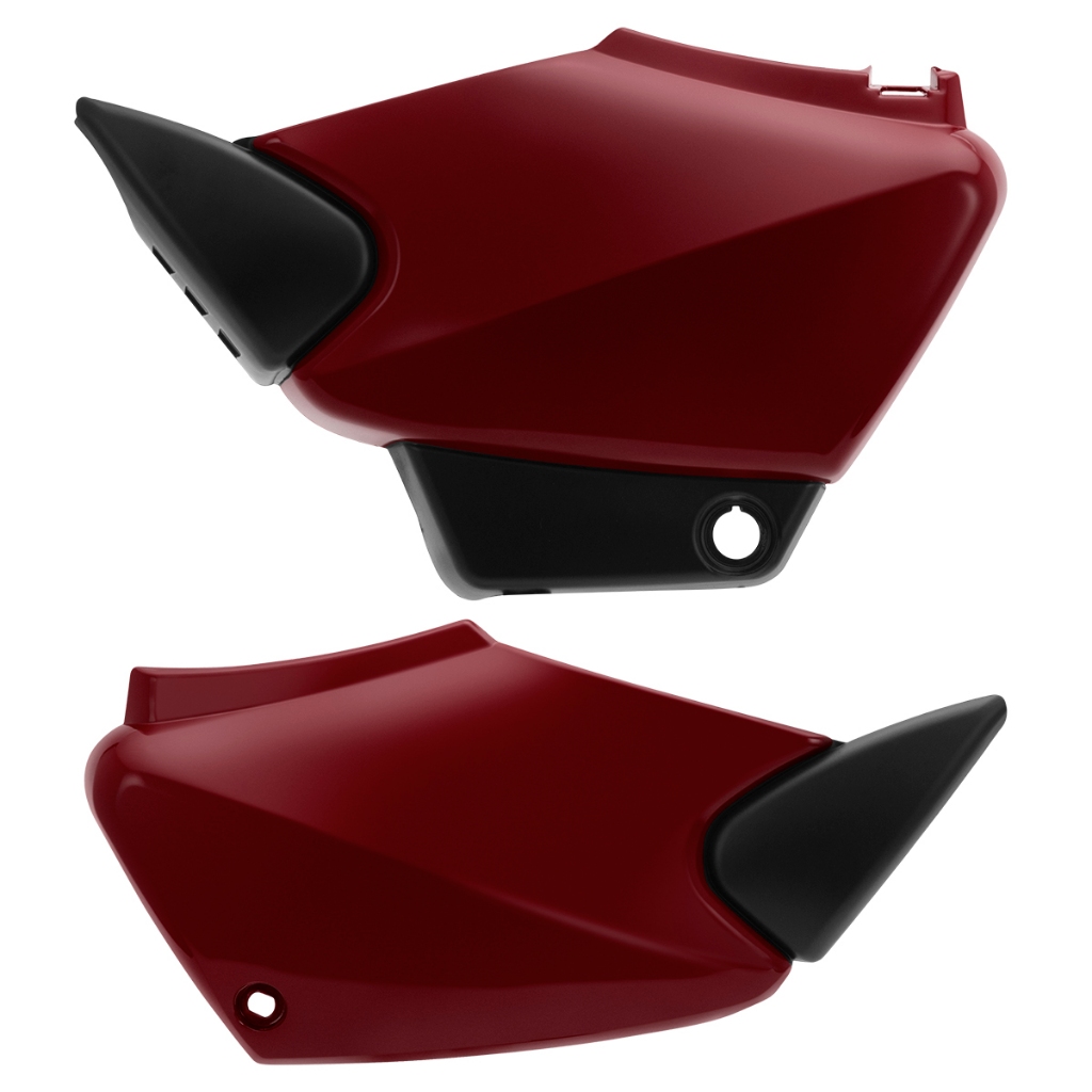 Carenagem Plástica Par De Tampa Lateral Carcaça Modelo Original Pro Tork Moto Honda Fan 125 150 Ano 2005 Até 2008