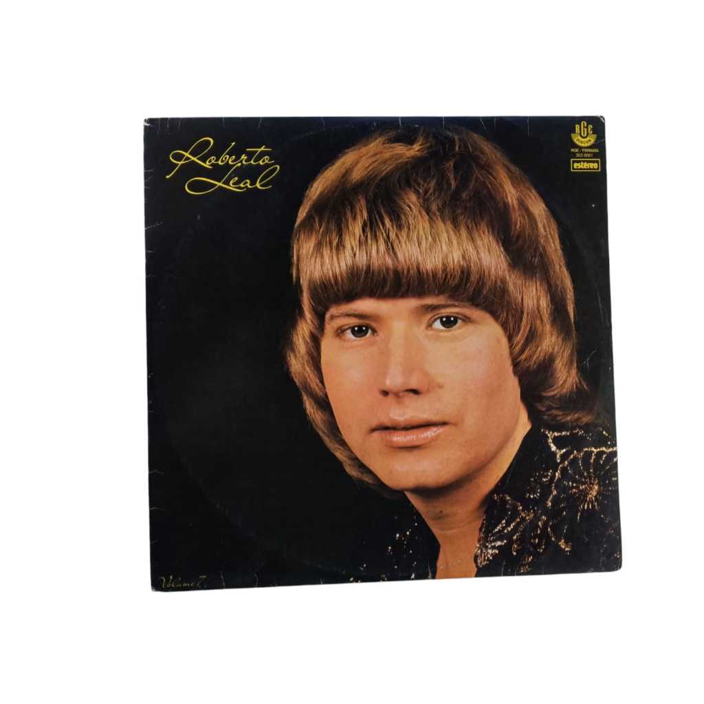 Lp Disco Vinil Roberto Leal Volume 7 Usado Consevado