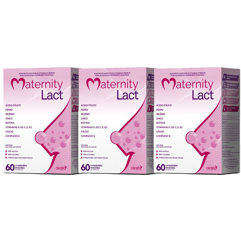 03un Maternity Lact Suplemento para Lactante c/60 Cápsulas Airela