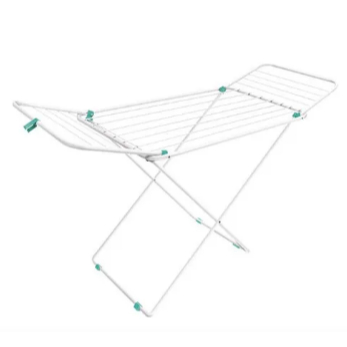 Varal De Roupas Chão AÇO Reforçado napoles Com Abas Retrátil SECALUX