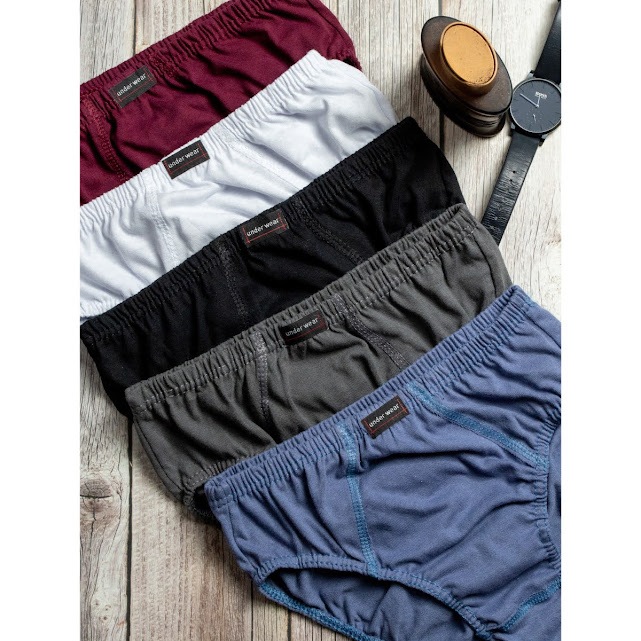 Kit 10 Cuecas Slip Adulto Básica Modelo Tradicional 100% Algodão cores Variadas em Oferta na Shopee