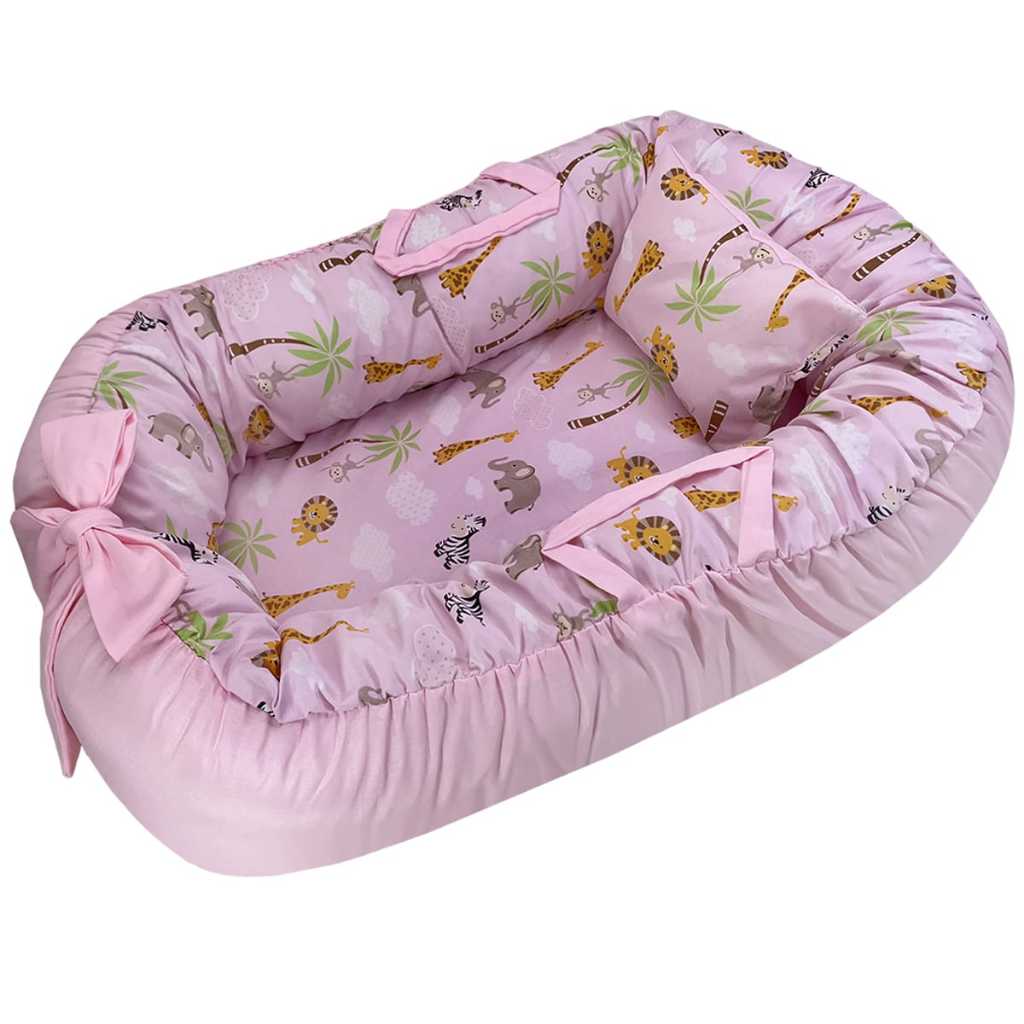 Ninho Redutor Safari Para Bebê Com Zíper Super Macio Menino Menina em Oferta na Shopee