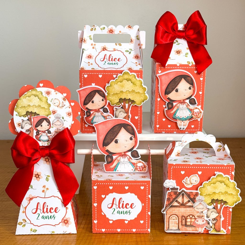 kit festa chapeuzinho vermelho lembrancinha de aniversario chapeuzinho vermelho personalizado chapeuzinho