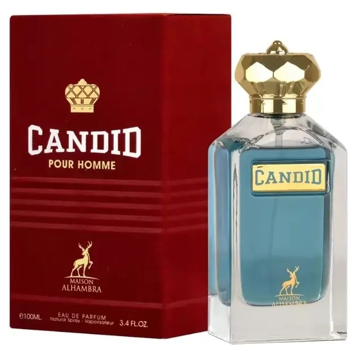 Perfume So Candid Pour Homme Maison Alhambra Árabe Masculino EDP 100ml Envio Imediato Original EDP
