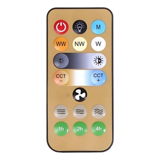 Controle Remoto I.r. Ventilador Lâmpada Led Teto E27 30w 60w em Oferta na Shopee