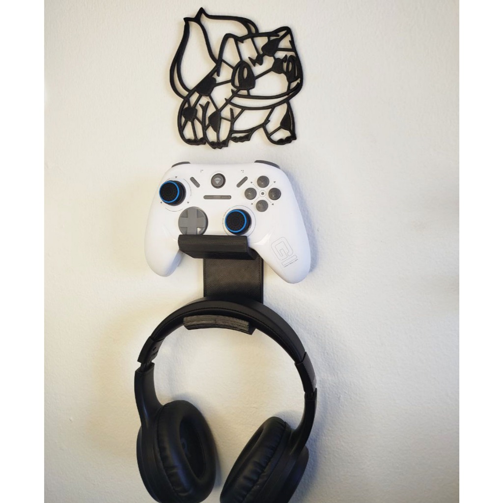 Suporte para Controle Xbox One, Ps5, Ps4, Ps3 E Headset Fone de ouvido Com Fita dupla face
