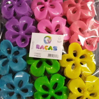 48un Piranha de cabelo Flor - 48 unidades - Raças em Oferta na Shopee