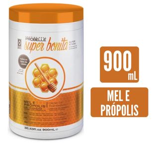 Máscara De Hidratação PROBELLE e Nutrição Capilar Creme de Cabelo Mel e Propolis 900 ML