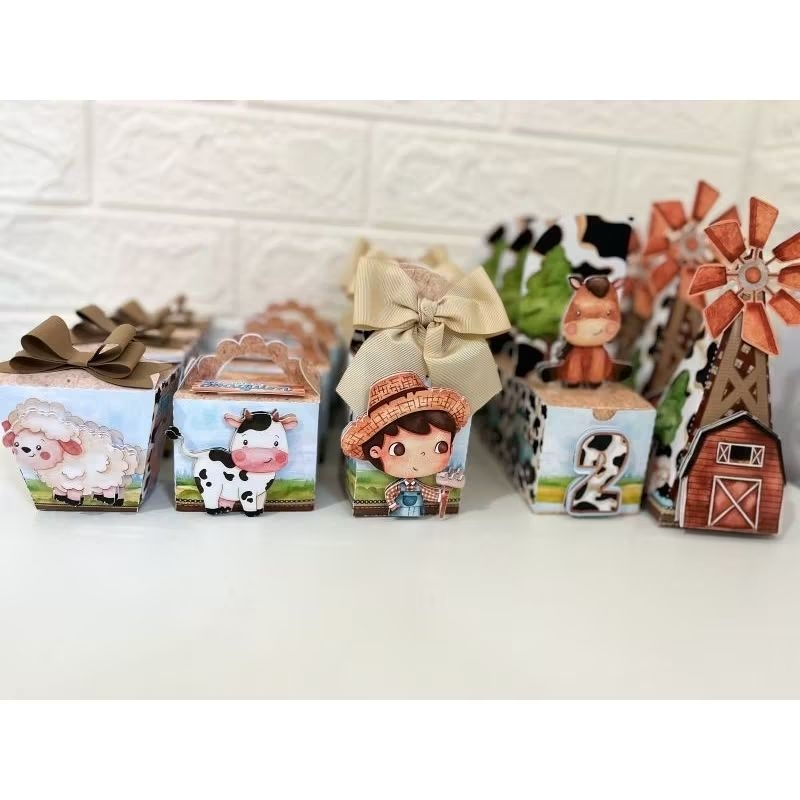 kit personalizado fazendinha