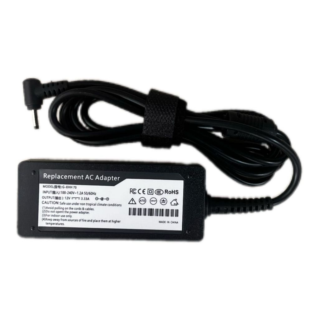 Carregador Compatível Chromebook Samsung Xe501c13-ad2br Xe300c12 2,5x0,7mm 12V3,33A 40W