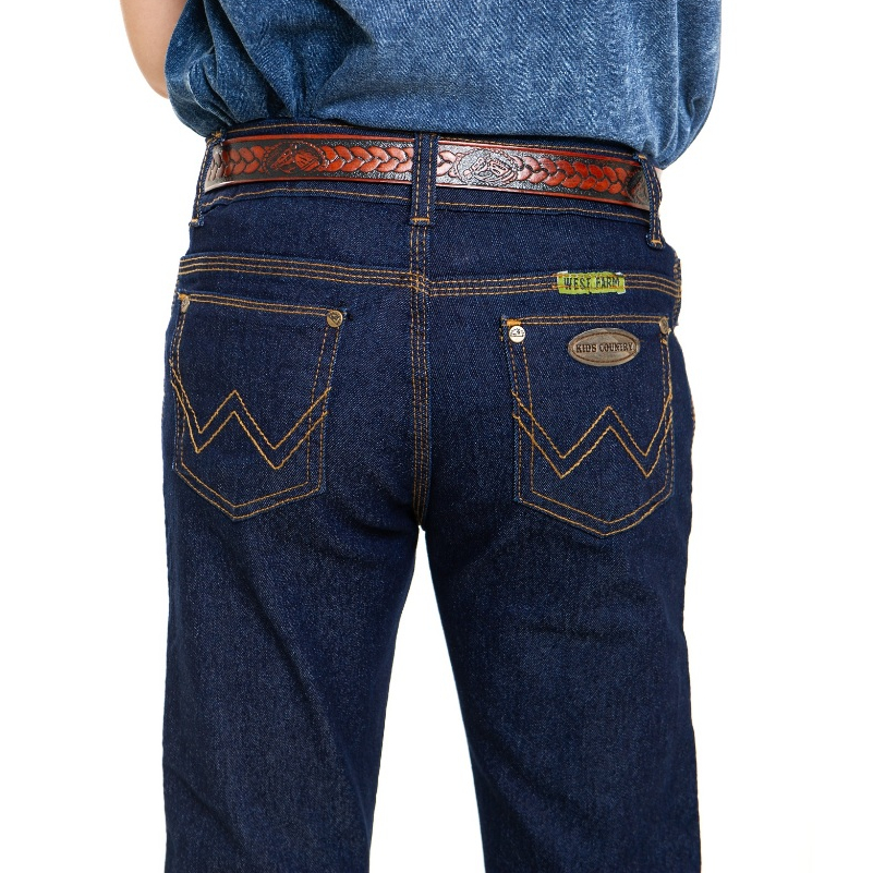 Calça Infantil Estilo Country 2 ao 16