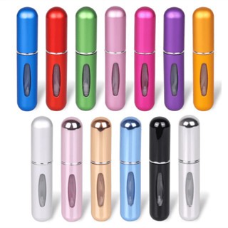 Kit porta perfume 5ml/3un portatil - recarregavel - spray - mini bolso - perfume - vemquetem