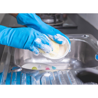 Kit 6 Prs Luva Latex Danny Confort Azul Da-299 Az Ca 46941 em Oferta na Shopee