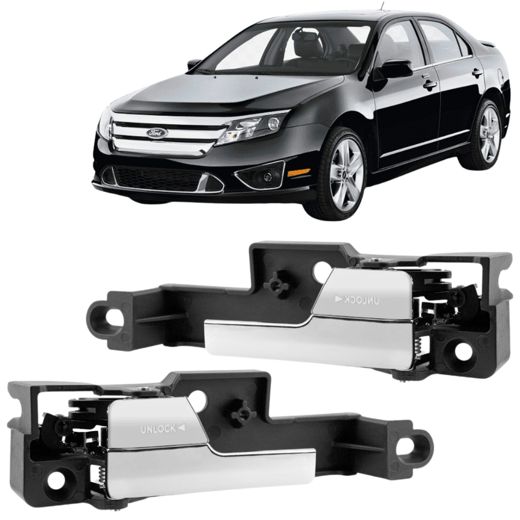 Macaneta Puxador Trinco Interna Porta Ford Fusion 2006 até 2012 - Traseira