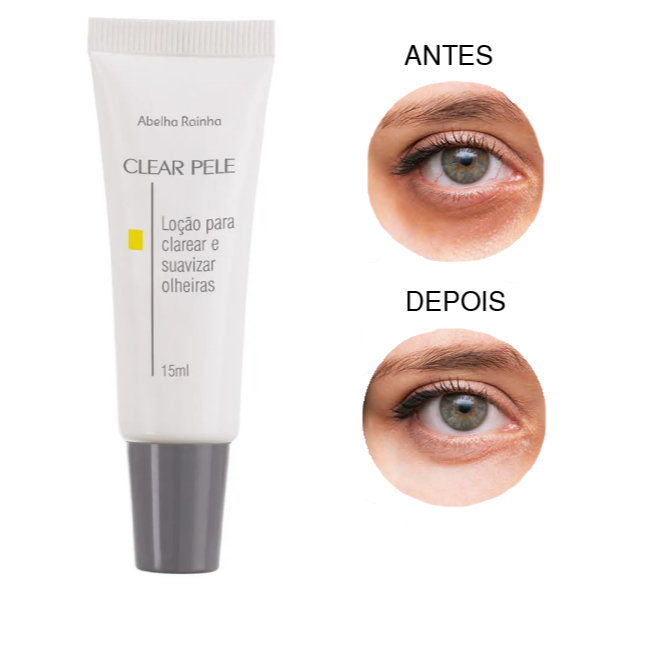 Loção Para Olheiras Clear Pele - Abelha Rainha 15ml