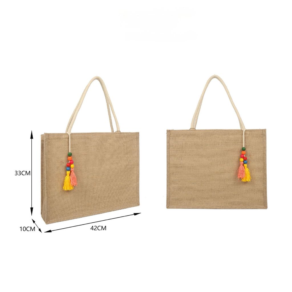 Bolsa De Praia Grande Verão Tote Feminina Eco Chaveiro De Ombro