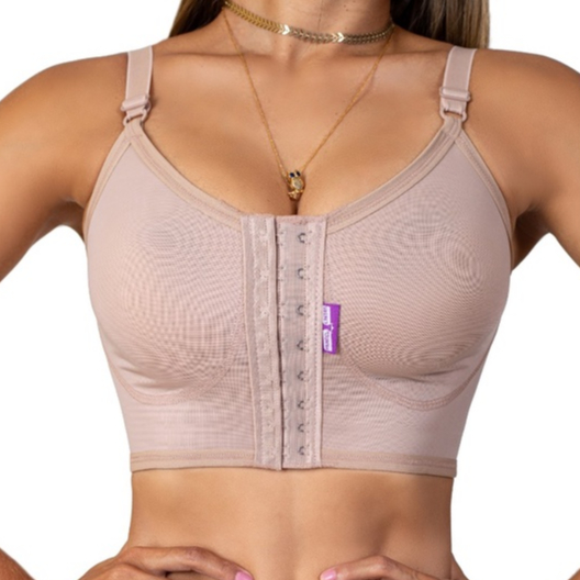 Cinta Mama Sutiã Pós Cirúrgico Mamoplastia Pré Moldado - Sutia alta sustentação em Oferta na Shopee