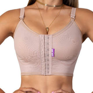 Cinta Mama Sutiã Pós Cirúrgico Mamoplastia Pré Moldado - Sutia alta sustentação em Oferta na Shopee