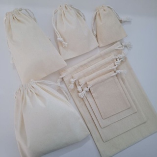 25 Saquinhos de Algodão Cru. em Oferta na Shopee