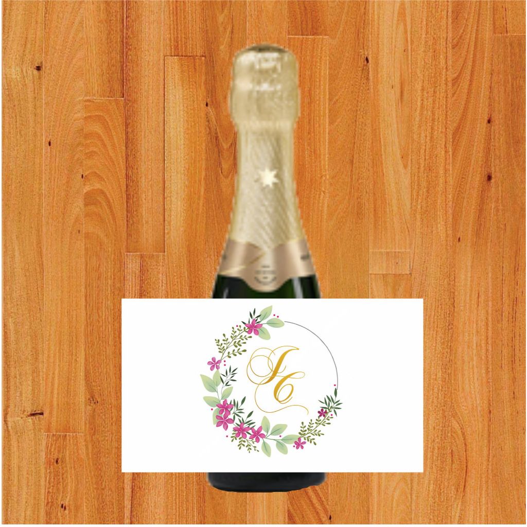 Adesivos Espumante Mini champanhe espumante Festa casamento Bodas 15 anos