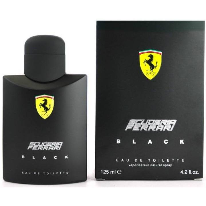 Perfume Ferrari Scuderia Black Eau de Toilette, Masculino 125 ml