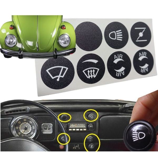 Botões Painel Fusca: Onde Comprar | BuscaProdutos