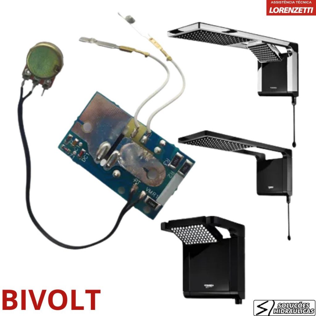 PLACA/CIRCUITO ACQUA STAR/STORM BIVOLT ELETRONICA - LORENZETTI