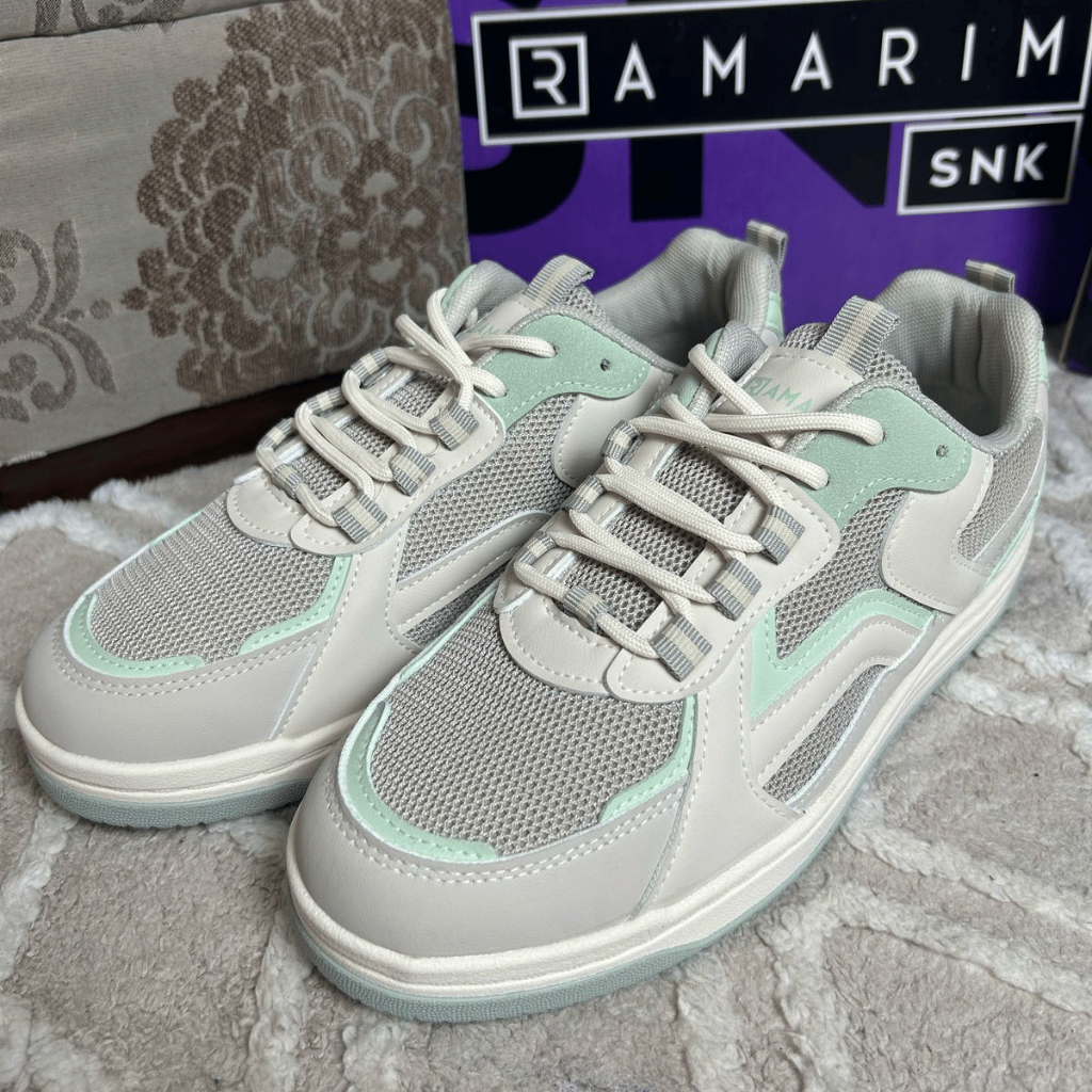 Tênis Feminino Sneakers Casual Ramarim Academia Caminhada Streetwear Urbano Malha Leve Confortável