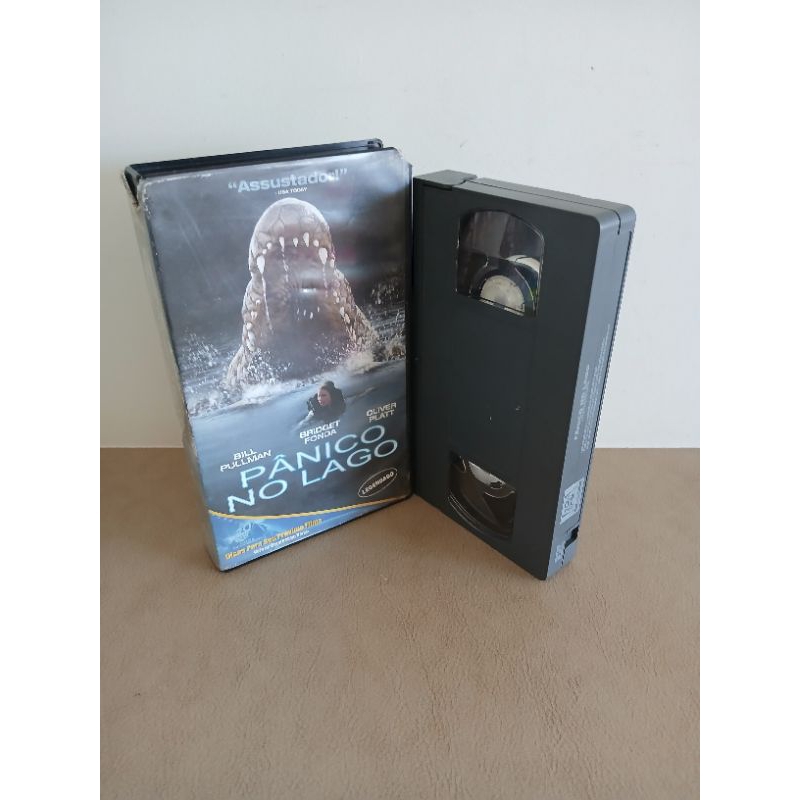 Fita Vhs Original Pânico no Lago - Bill Pulman