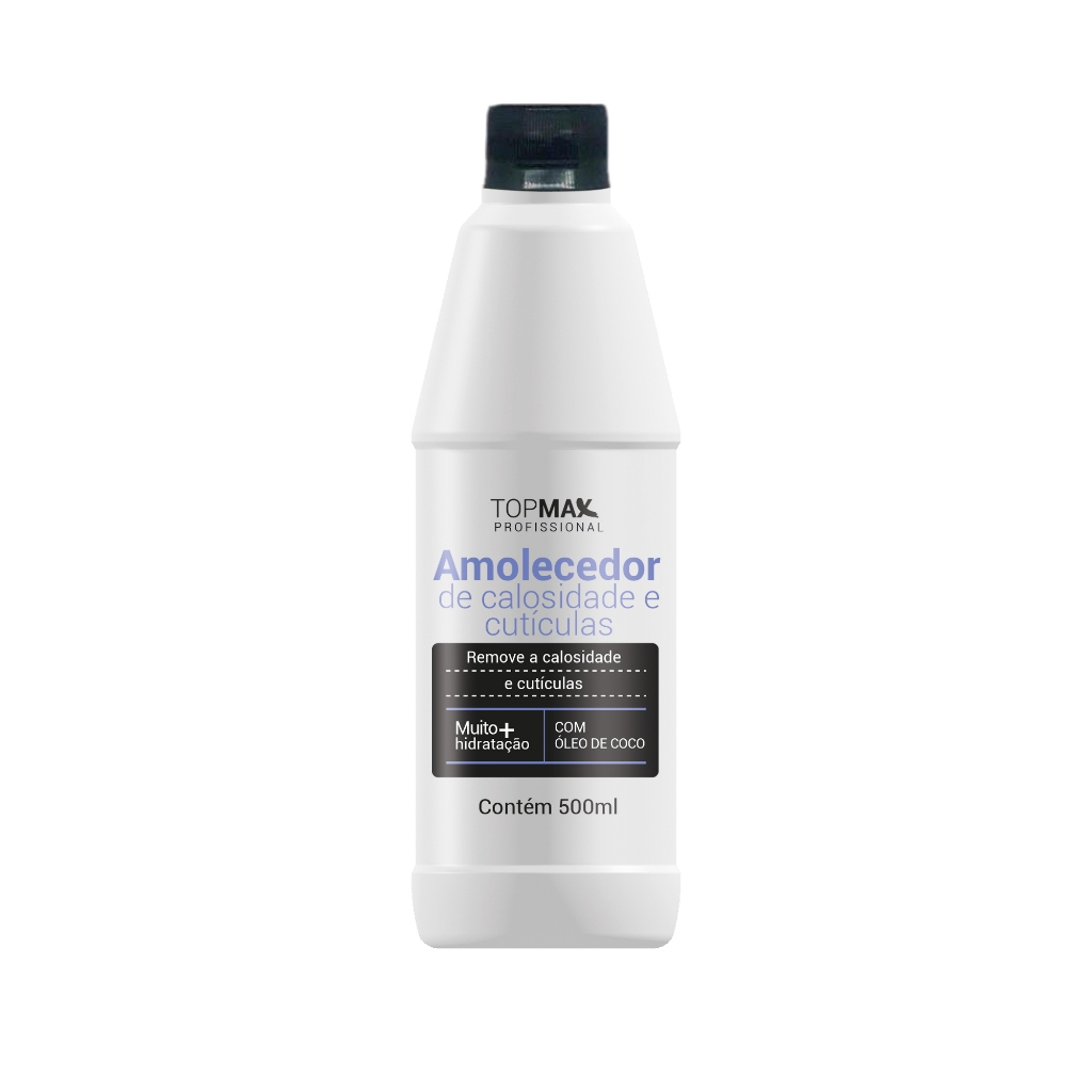 Amolecedor (amaciante) de calosidade e cutículas TOPMAX Profissional 500ml em Oferta na Shopee