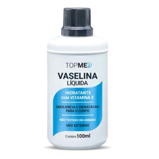 HIDRATANTES DE VASELINA LIQUIDA COSMETICO TOPMED 100ML em Oferta na Shopee