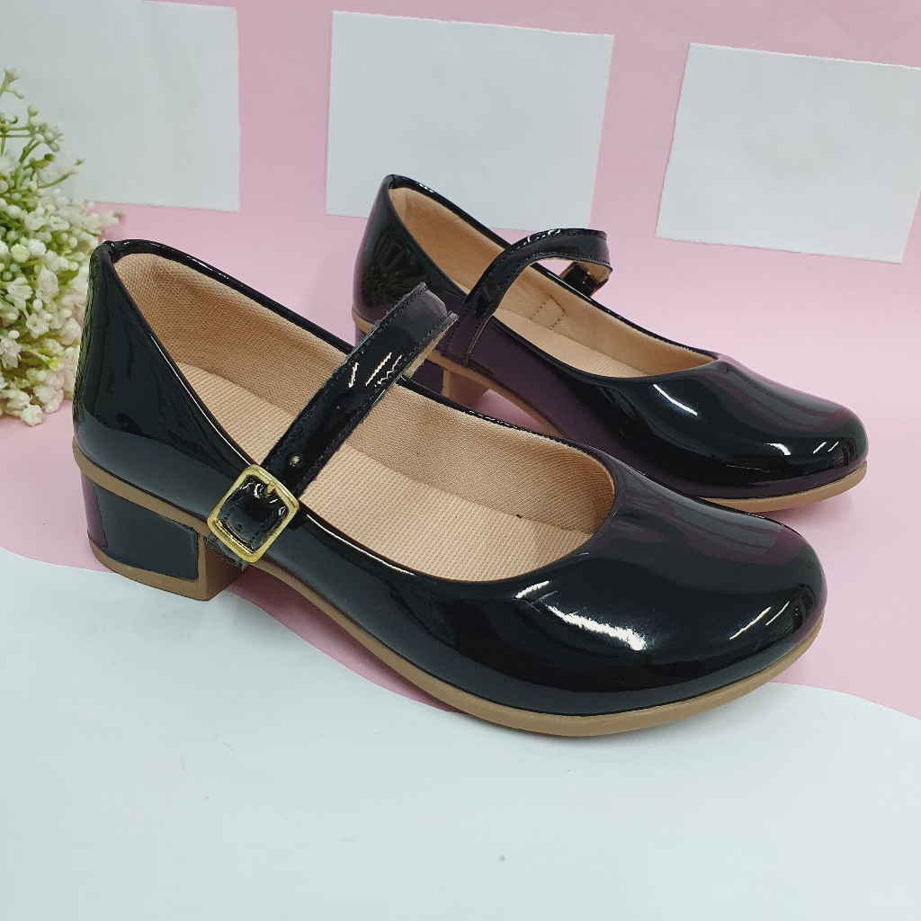 Sapatilha Infantil Feminina Saltinho Lisa Boneca Salto Baixo Alto Festa Moda Blogueira Confort em Oferta na Shopee