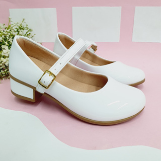 Sapatilha Infantil Menina Saltinho Confortavel Boneca Salto Baixo Festa Moda Blogueira Confortável em Oferta na Shopee