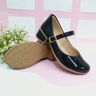 Sapatilha Infantil Feminina Saltinho Confortavel Boneca Salto Baixo Festa Moda Blogueira Confortável em Oferta na Shopee