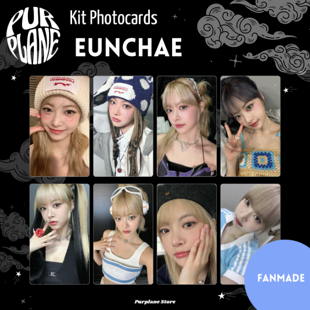 Photocards Eunchae Le Sserafim Kpop Fanmade em Oferta na Shopee