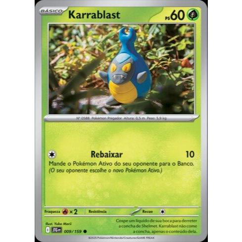 Karrablast - Pokémon TCG - Amigos de Jornada